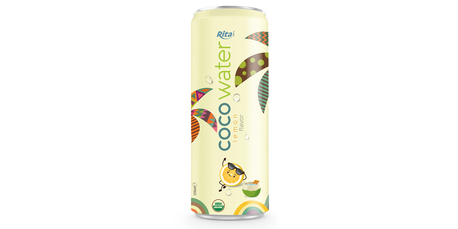 Coconut water wholesale price with lemon 320ml